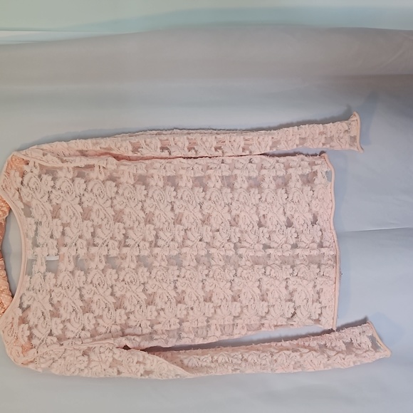 ■Sold Free People pale Pink Top size small/Medium - Picture 5 of 6